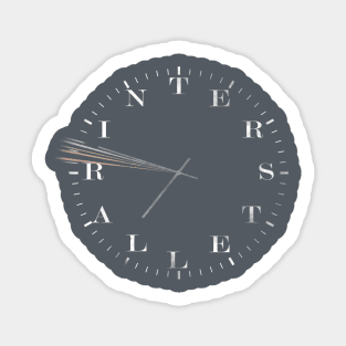 Interstellar 'Watch' (white) Sticker